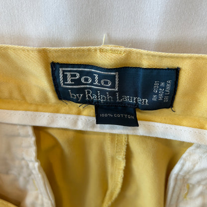 polo by Ralph Lauren ラルフローレン ポロチノ コットンショーツ イエロー(32)/C1259P-SO