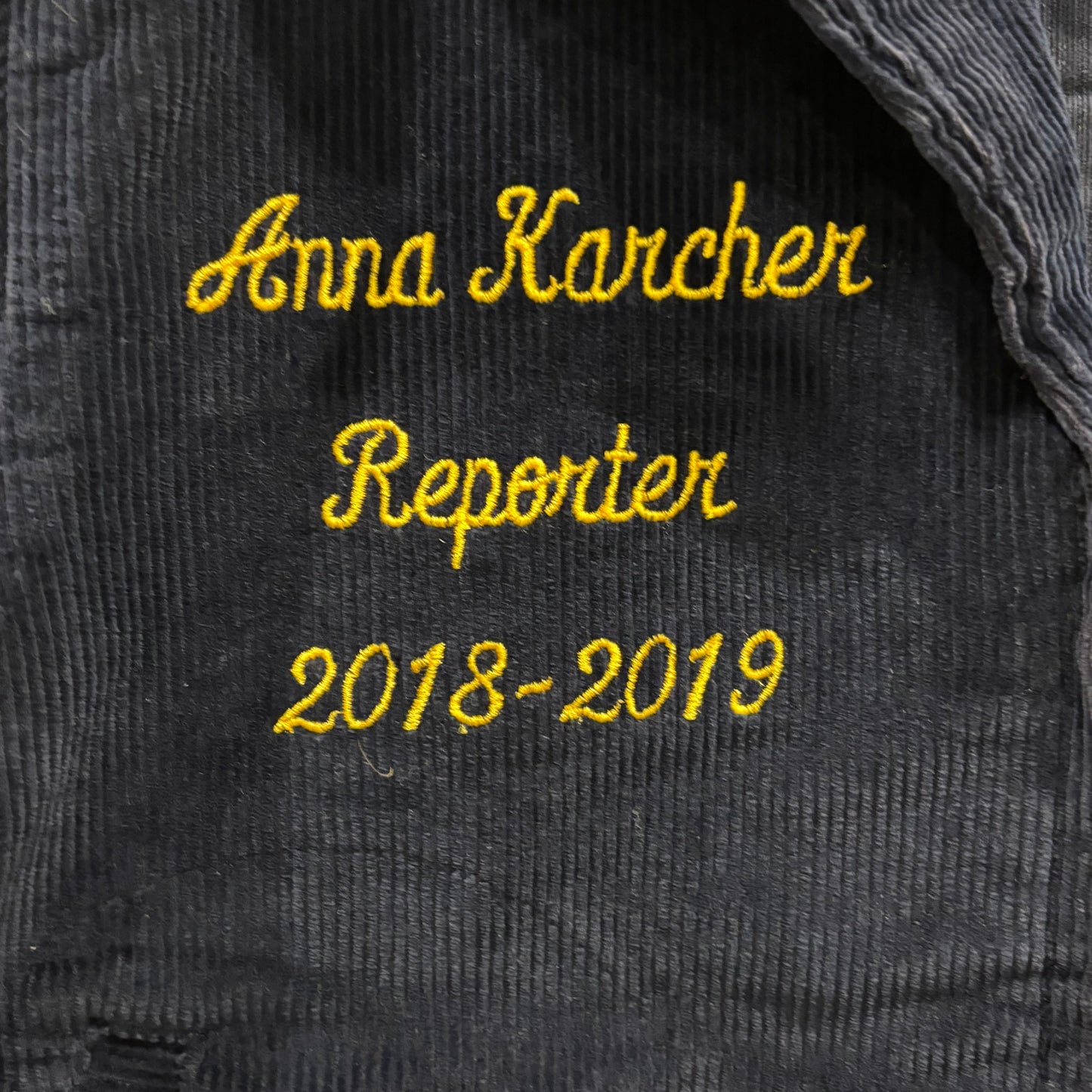 00's FFA ジャケット "CALIFORNIA" 紺 (34)/A9338J-SO