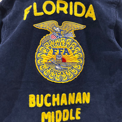 00's FFA ジャケット "FRLORIDA" 紺 (32)/A7548J-SO
