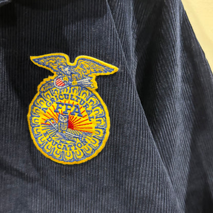 00's FFA ジャケット "KANSAS" 紺 (38)/A8790J-SO