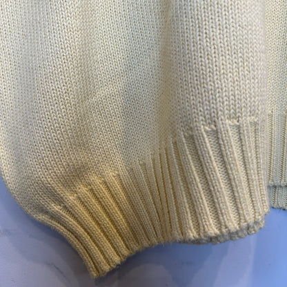 00's polo by Ralph Lauren ラルフローレン コットンニット 黄 (XL)/B3020K-SO