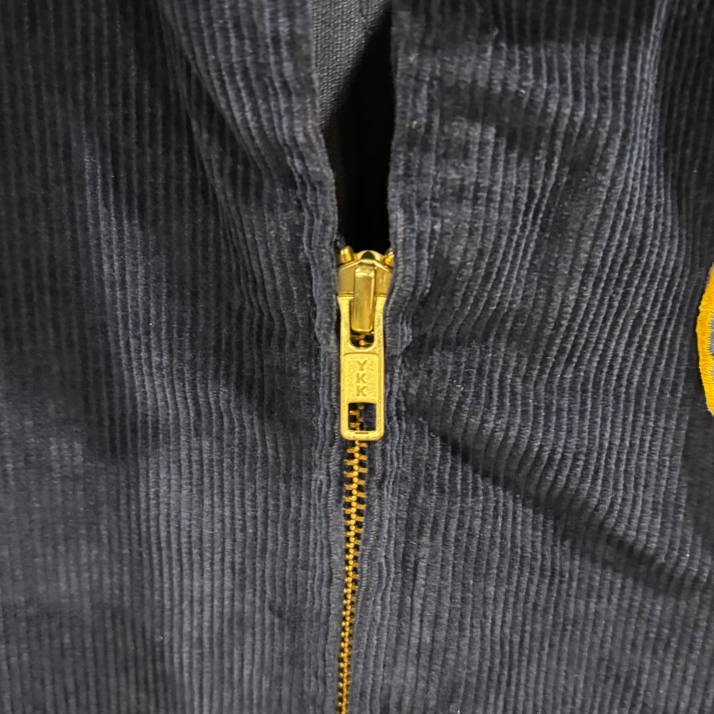 00's FFA ジャケット "KANSAS" 紺 (38)/A8790J-SO