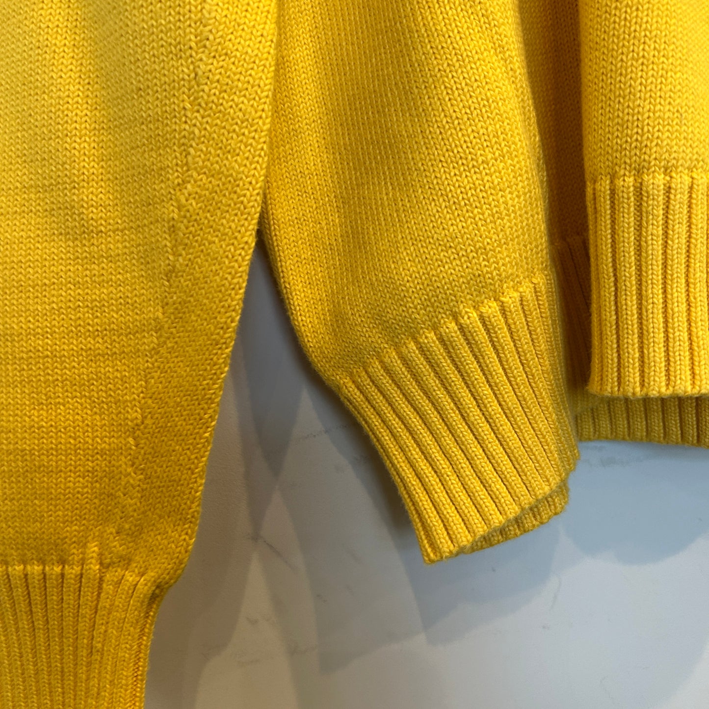 00's polo by Ralph Lauren ラルフローレン ハーフジップニット 黄 (XL)/C0325K-SO