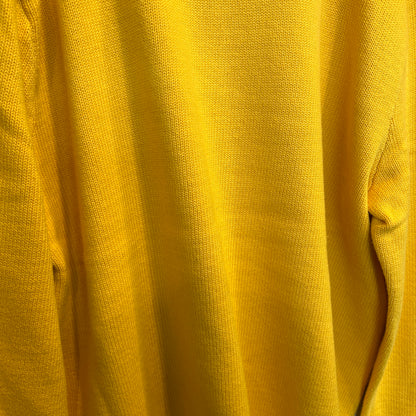 00's polo by Ralph Lauren ラルフローレン ハーフジップニット 黄 (XL)/C0325K-SO