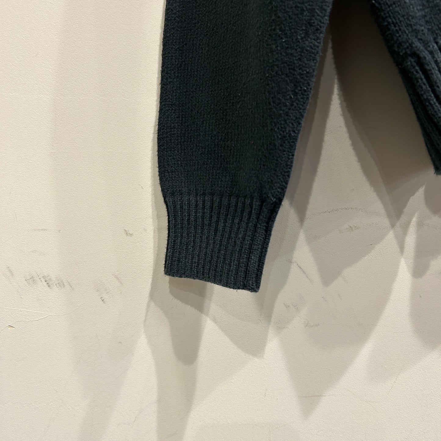 00's polo bu Ralph Lauren ラルフローレン ハーフジップニット 黒 (M)/B0408K-SO