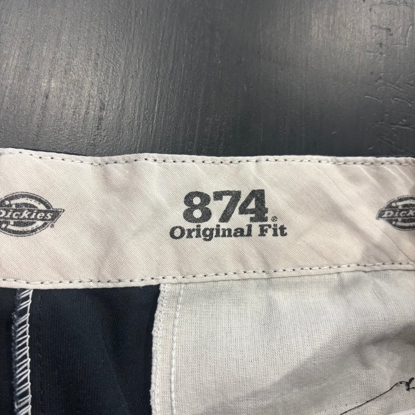 00's Dickies 874 ディッキーズ チノパン ワークパンツ 黒 (33×32)/B3746P-SO