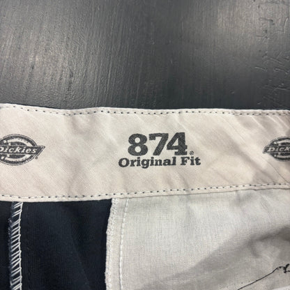00's Dickies 874 ディッキーズ チノパン ワークパンツ 黒 (33×32)/B3746P-SO
