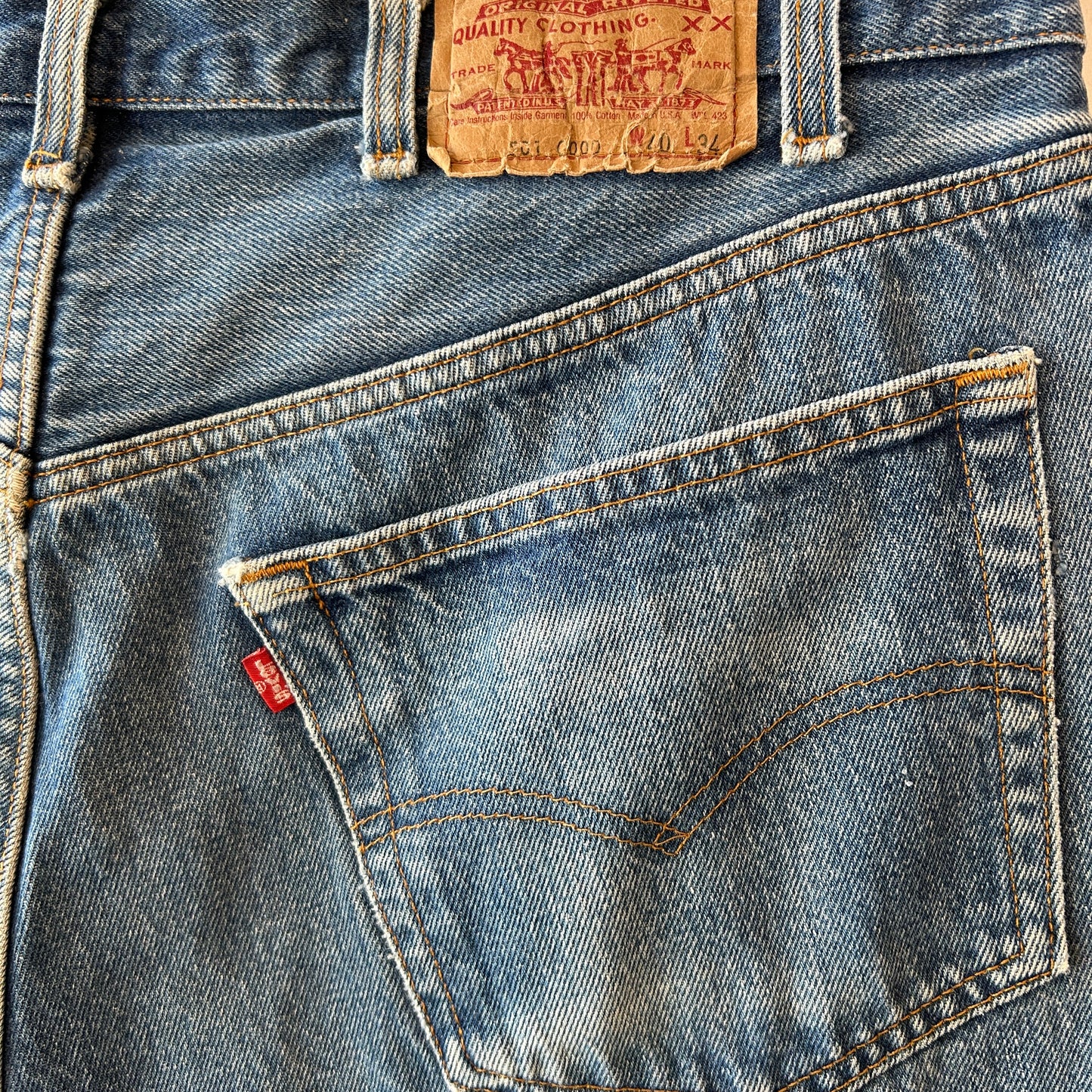 80's Levi's 501 カットオフデニムショーツ USA製 (W40)/A7372P-SO