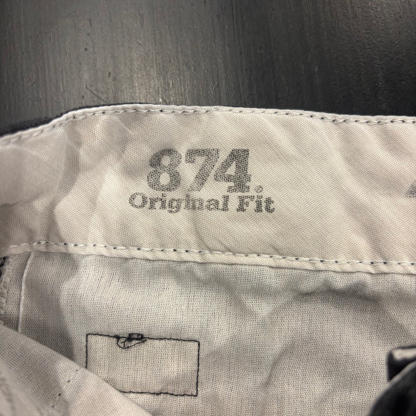 00's Dickies 874 ディッキーズ チノパン ワークパンツ 黒 (32×30)/B3747P-SO