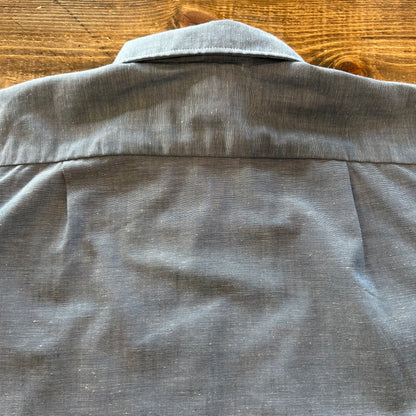 70's BIG MAC 半袖シャンブレーワークシャツ J.C.Penney (M)/A6626SH-SO
