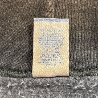 00's Russell Athletic  ラッセル ジップフーディー パーカー ダークグレー (XL) /A8816S-SO