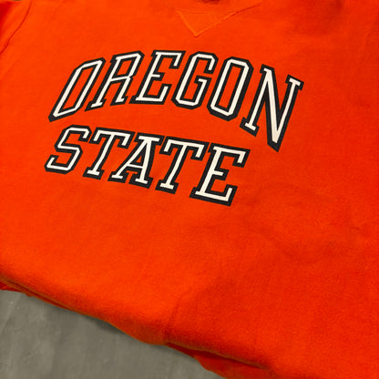 90's Russell Athletic ラッセル OREGON STATE カレッジスウェット オレンジ (XL) /B1683S-SO