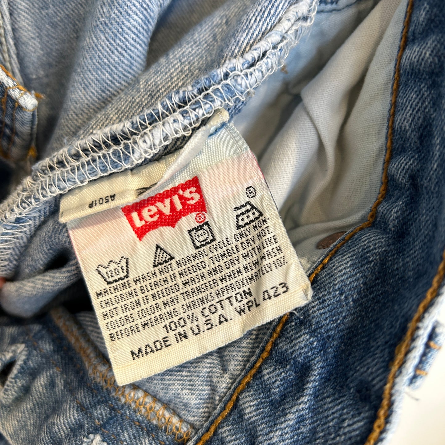 90's Levi's 501 リーバイス デニムパンツ USA製 青 (40×33)/A9694P-SO