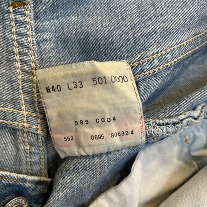 90's Levi's 501 リーバイス デニムパンツ USA製 青 (40×33)/A9694P-SO