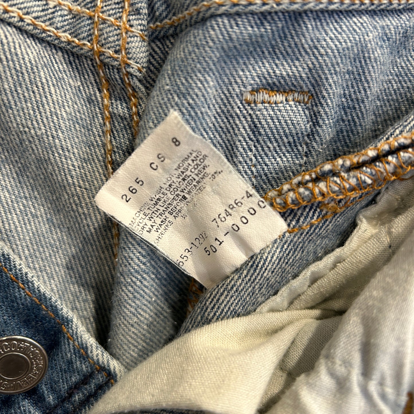 90's Levi's 501 リーバイス デニムパンツ USA製 青 (38×30)/A9714P-SO