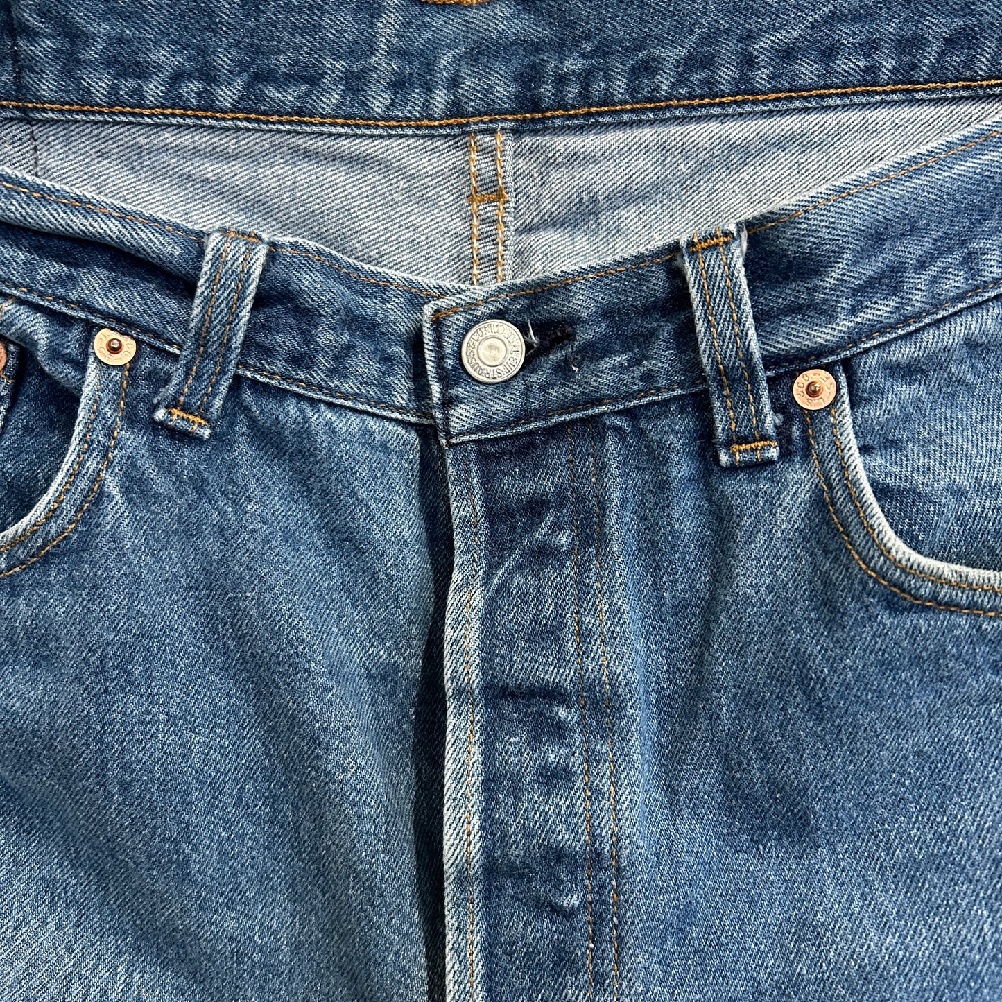 90's Levi's 501 リーバイス デニムパンツ USA製 青 (38×30)/A9714P-SO