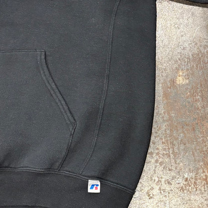 00's Russell Athletic ラッセル フーディー 黒 (L) /B2919S-SO