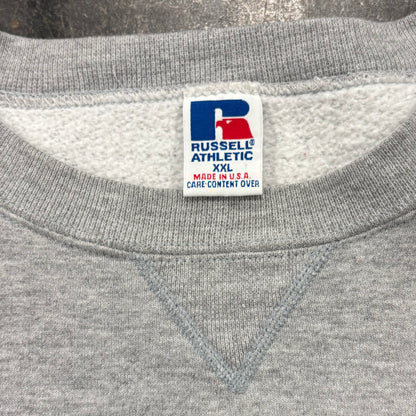 90's Russell Athletic ラッセル UNIVERSITY CALIFORNIA LOS ANGELES カレッジ スウェット グレー (XXL) /A8447S-SO