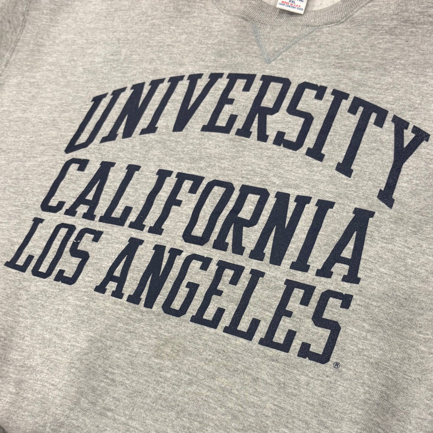 90's Russell Athletic ラッセル UNIVERSITY CALIFORNIA LOS ANGELES カレッジ スウェット グレー (XXL) /A8447S-SO