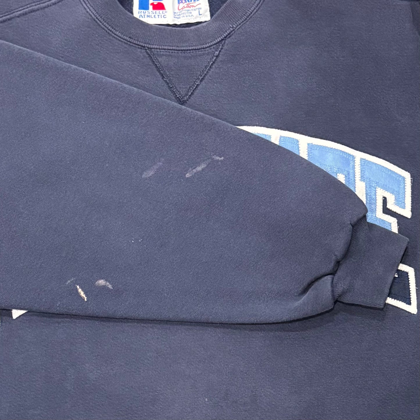 90's Russell Athletic ラッセル PENN STATE スウェット ネイビー (L) /A5610S-SO