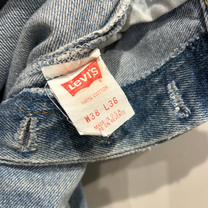 90's Levi's 501 リーバイス デニムパンツ USA製 青 (38×36)/A9706P-SO