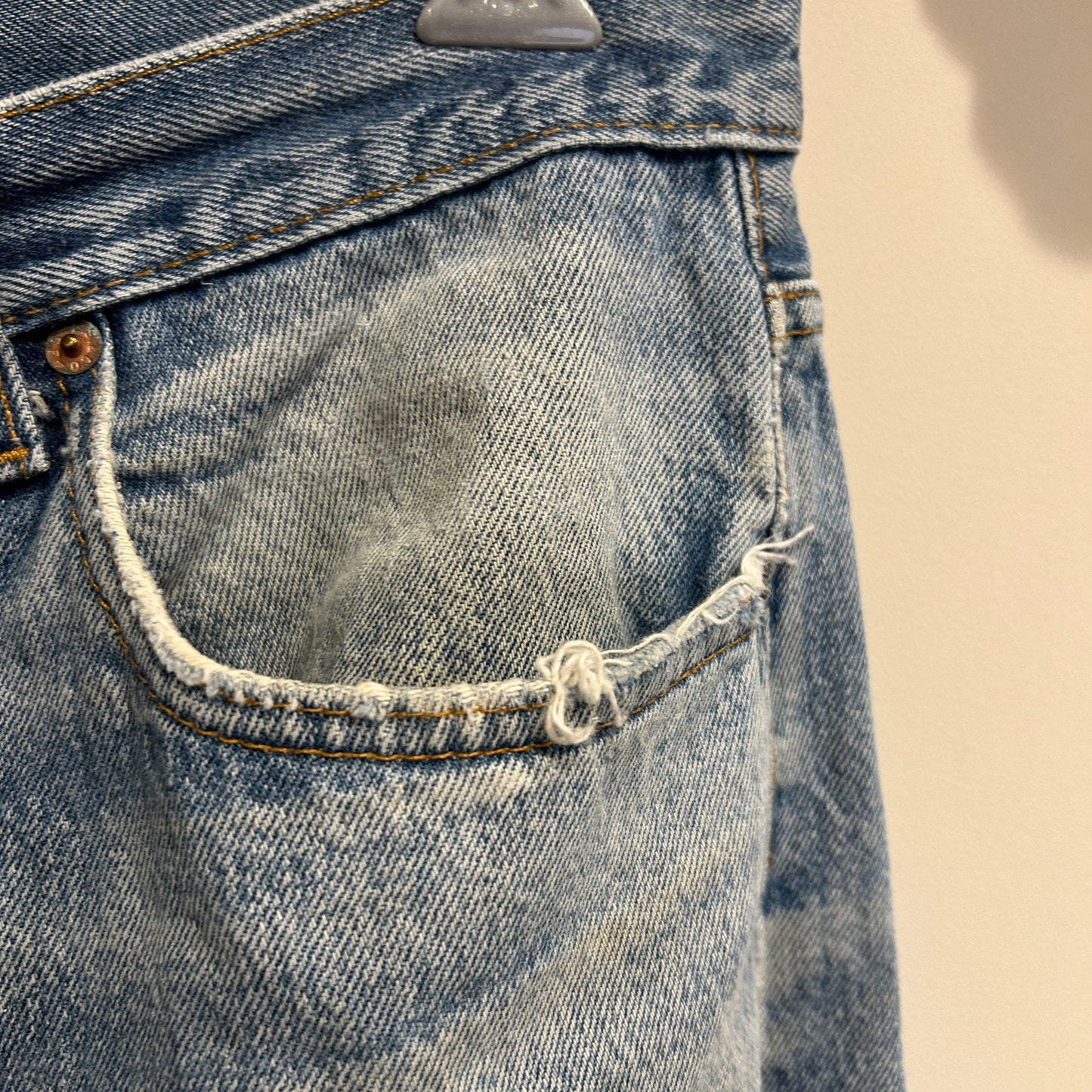 90's Levi's 501 リーバイス デニムパンツ USA製 青 (38×36)/A9706P-SO