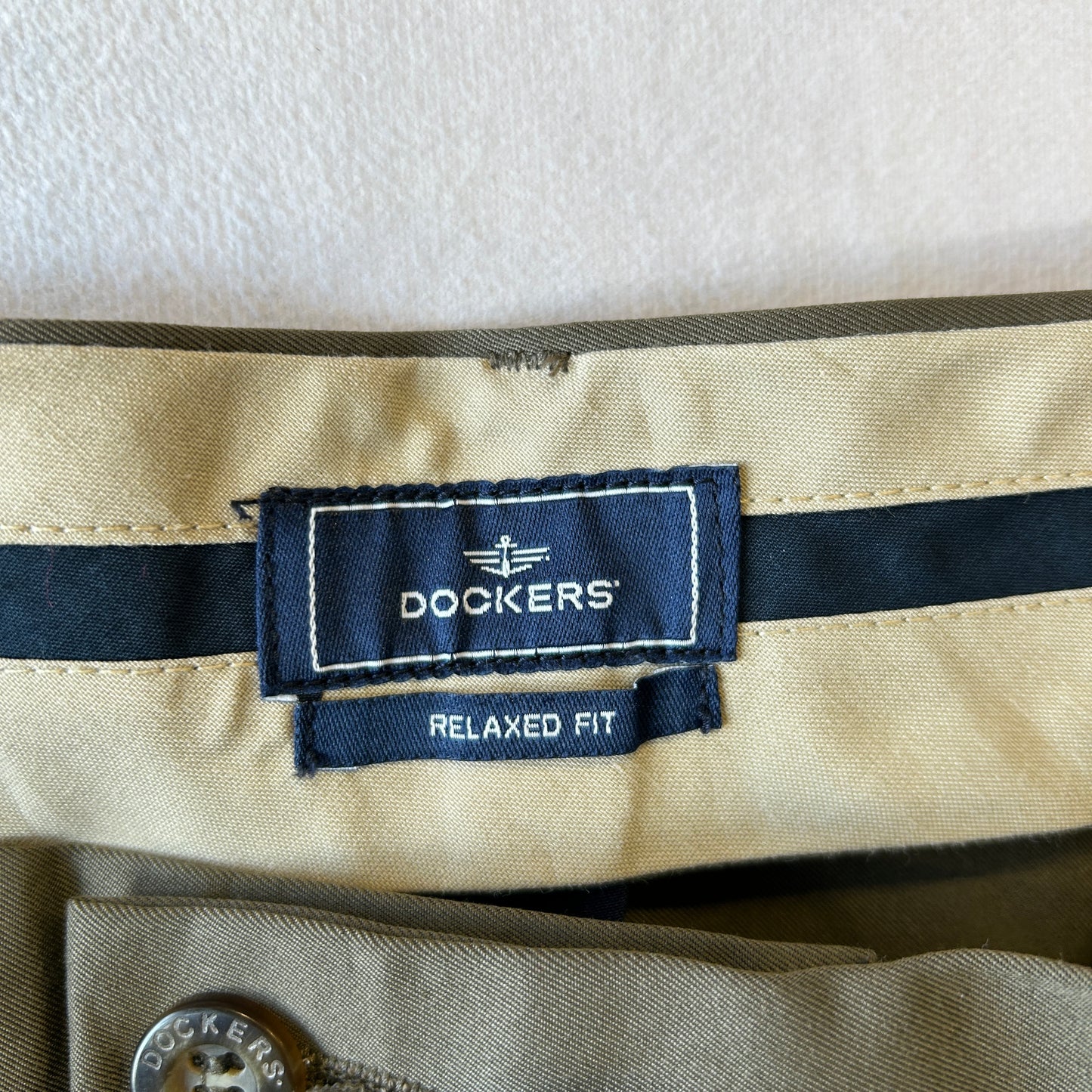00's Dockers ドッカーズ ２タック スラックス リーバイス オリーブ(34×32)/A9072P-SO