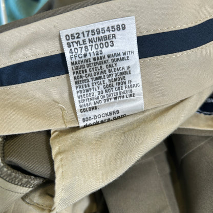 00's Dockers ドッカーズ ２タック スラックス リーバイス オリーブ(34×32)/A9072P-SO