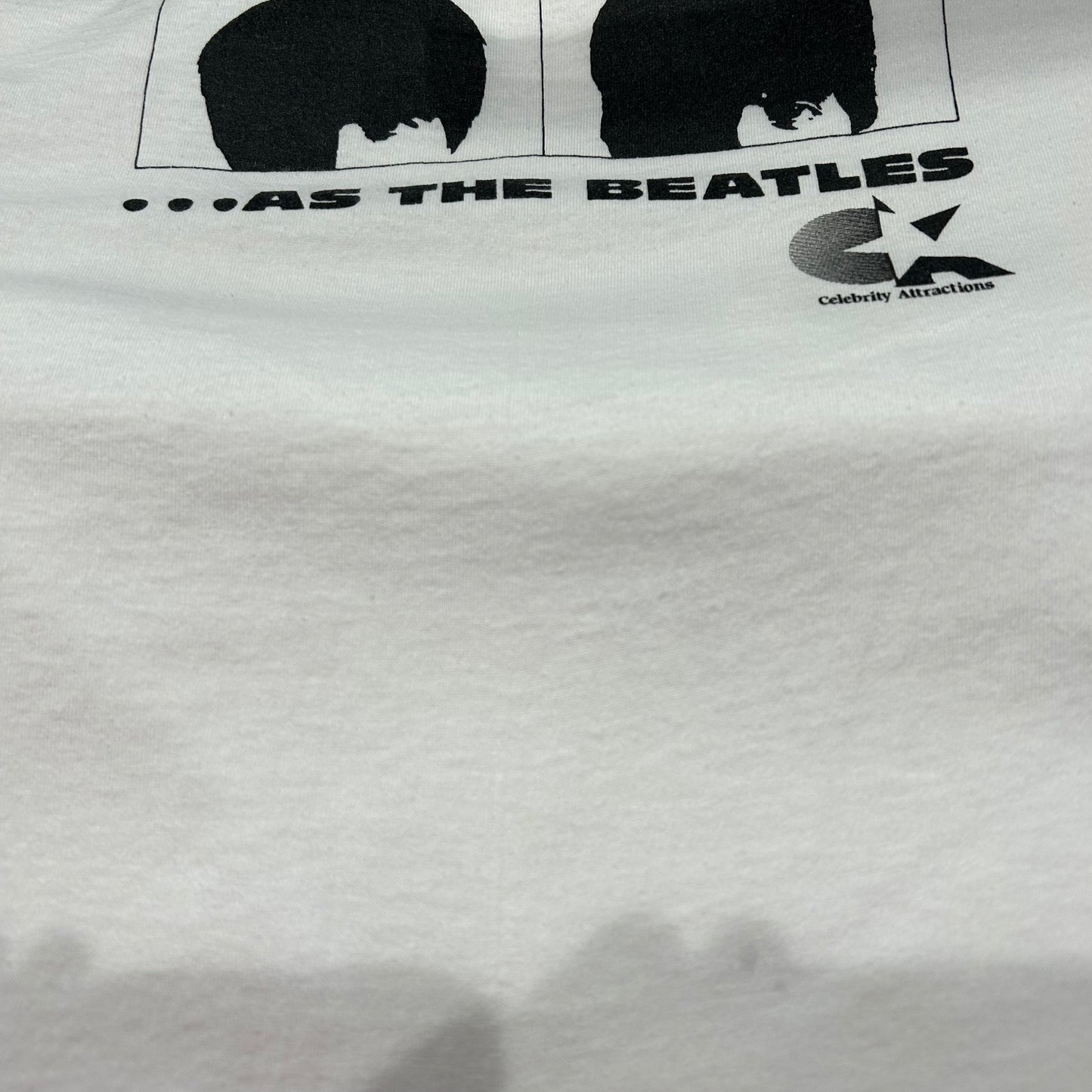 90's "1964 …AS THE BEATLES" Tシャツ ホワイト (L)/A6412T-SO