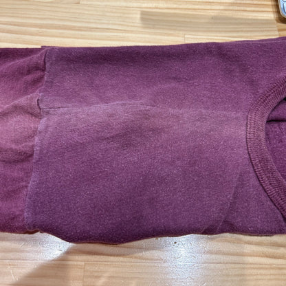 70's MASON "HiRAM & MORTIMER'S" Tシャツ えんじ (46-48)/A3799T-SO
