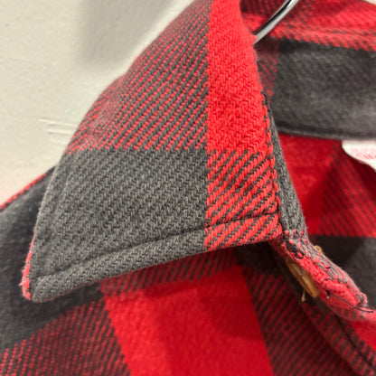 70's Big Mac ブロックチェックシャツ 赤黒 (S)/A8815S-SO