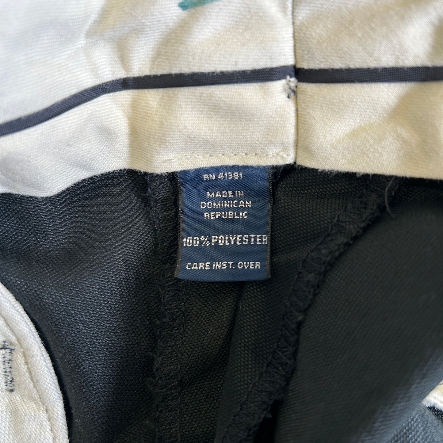 90's POLO GOLF ラルフローレン ２タックスラックス ポリエステル ブラック(33×32)/A4342P-SO