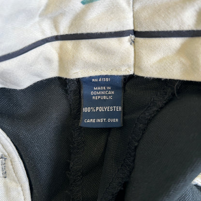 90's POLO GOLF ラルフローレン ２タックスラックス ポリエステル ブラック(33×32)/A4342P-SO