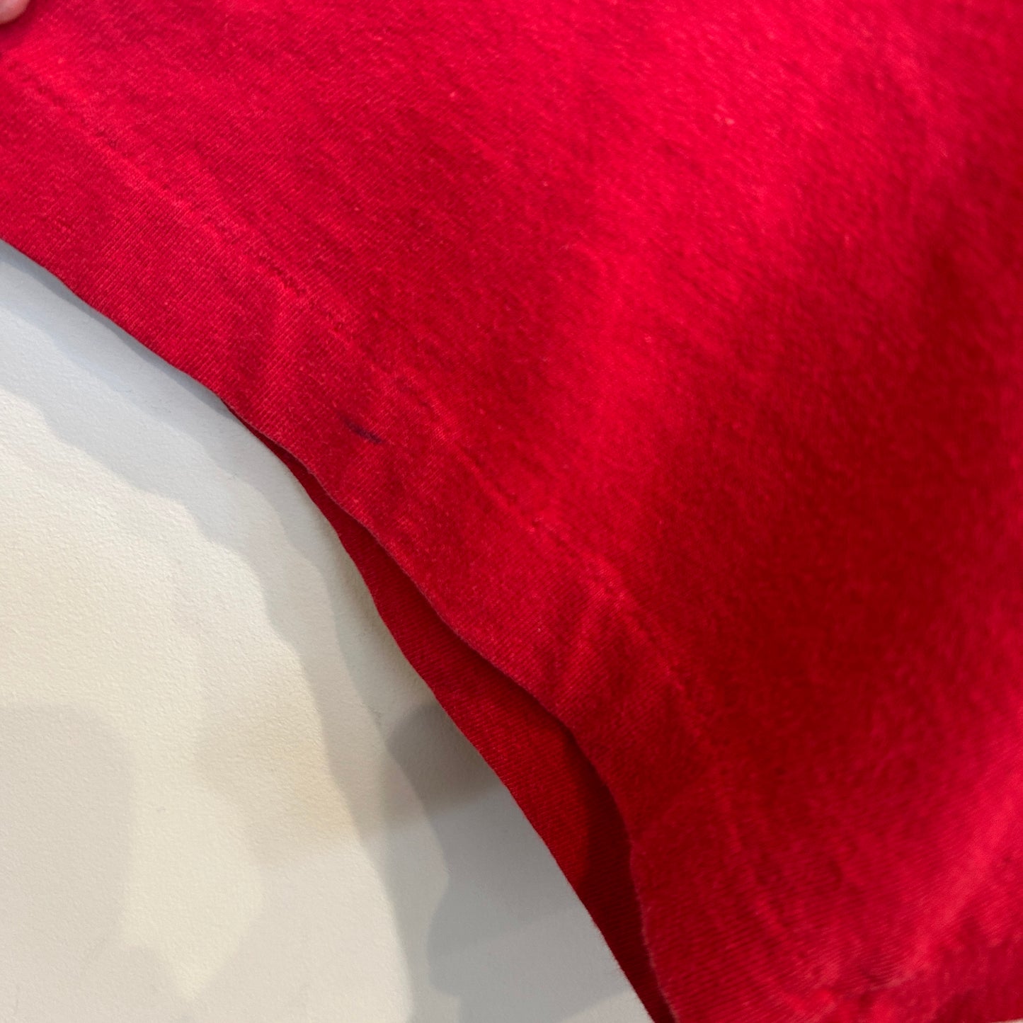 1992 Polo by Ralph Lauren スタジアムコレクション グラフィックTシャツ 赤 (M)/A4032T-SO