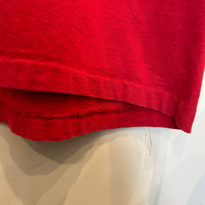 1992 Polo by Ralph Lauren スタジアムコレクション グラフィックTシャツ 赤 (M)/A4032T-SO