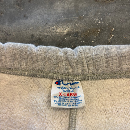 80's Champion チャンピオン REVERSE WEAVE リバースウィーブ スウェットパンツ グレー (XL) /B4221P-SO
