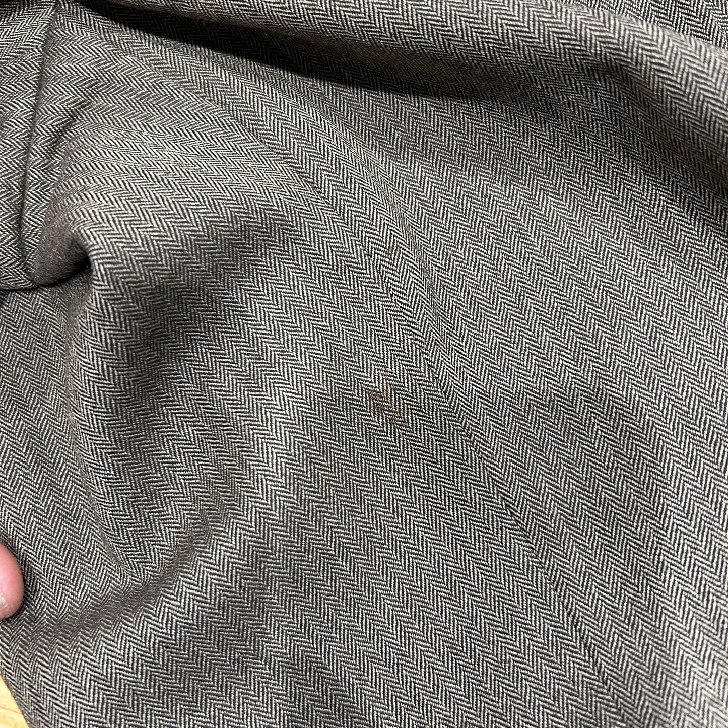 BUEBERRY LONDON バーバリー ２タックヘリンボーンスラックス /A9136P-SO