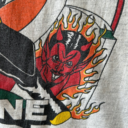 90's Changes FDNY(ニューヨーク市消防局) 第319消防隊 オオカミ Tシャツ (XL)/B2795T-SO
