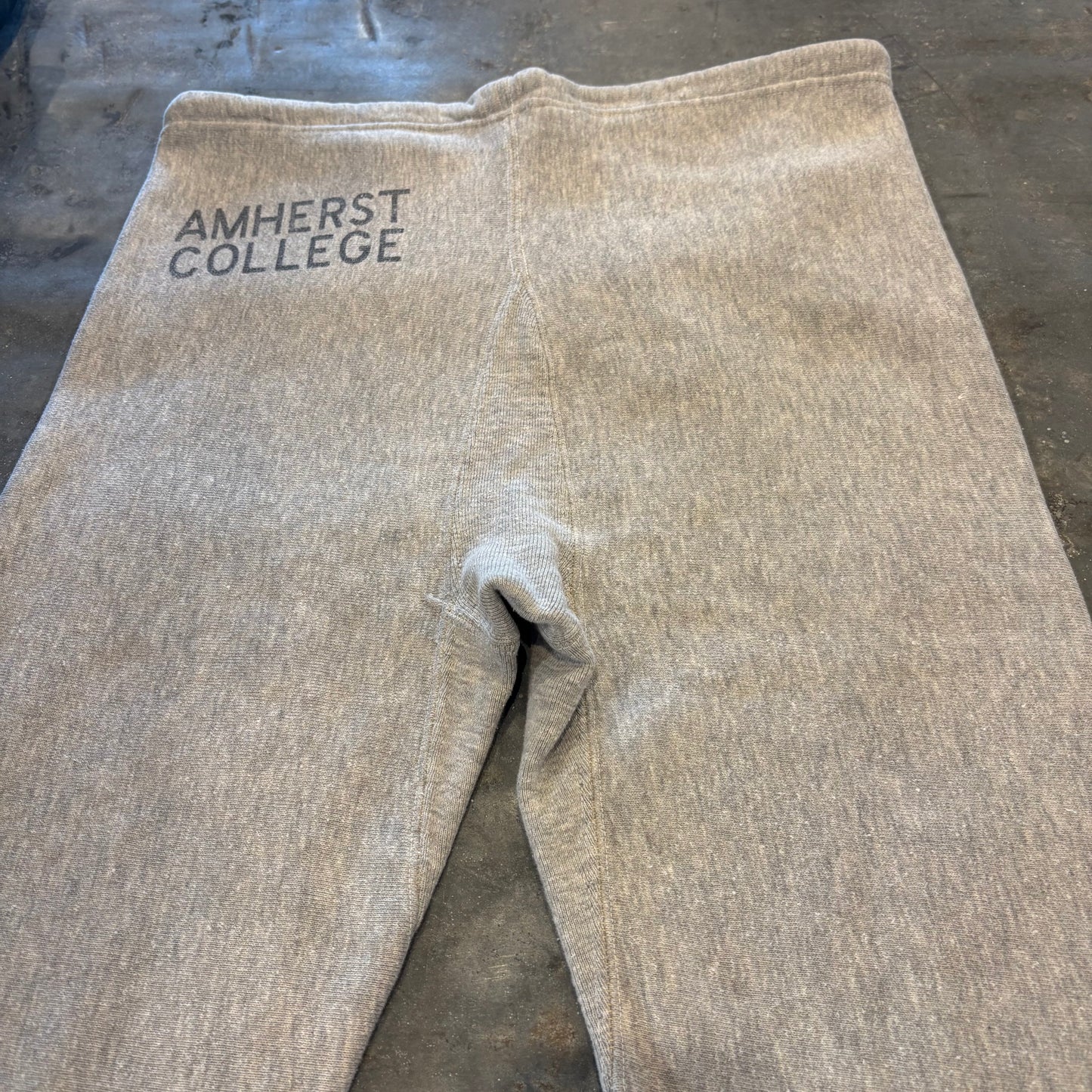 70's Champion REVERSE WEAVE リバースウィーブ AMHERST COLLEGE カレッジ スウェットパンツ グレー (L) /B4223P-SO
