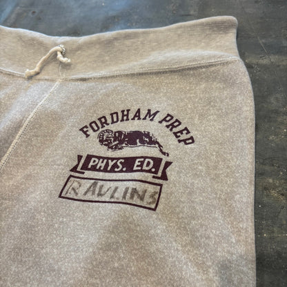 70's Champion チャンピオン FORDHAM PREP PHYS.ED. ハイスクール スウェットパンツ グレー (L) /B4224P-SO