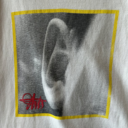 90's~00's Believe it. FUND FOR THE ARTS アートTシャツ 白(XL)/C1265T-SO