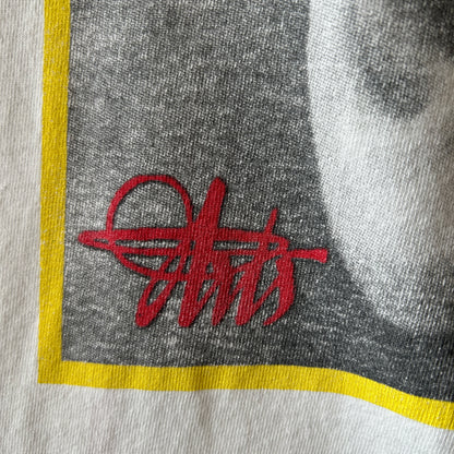 90's~00's Believe it. FUND FOR THE ARTS アートTシャツ 白(XL)/C1265T-SO