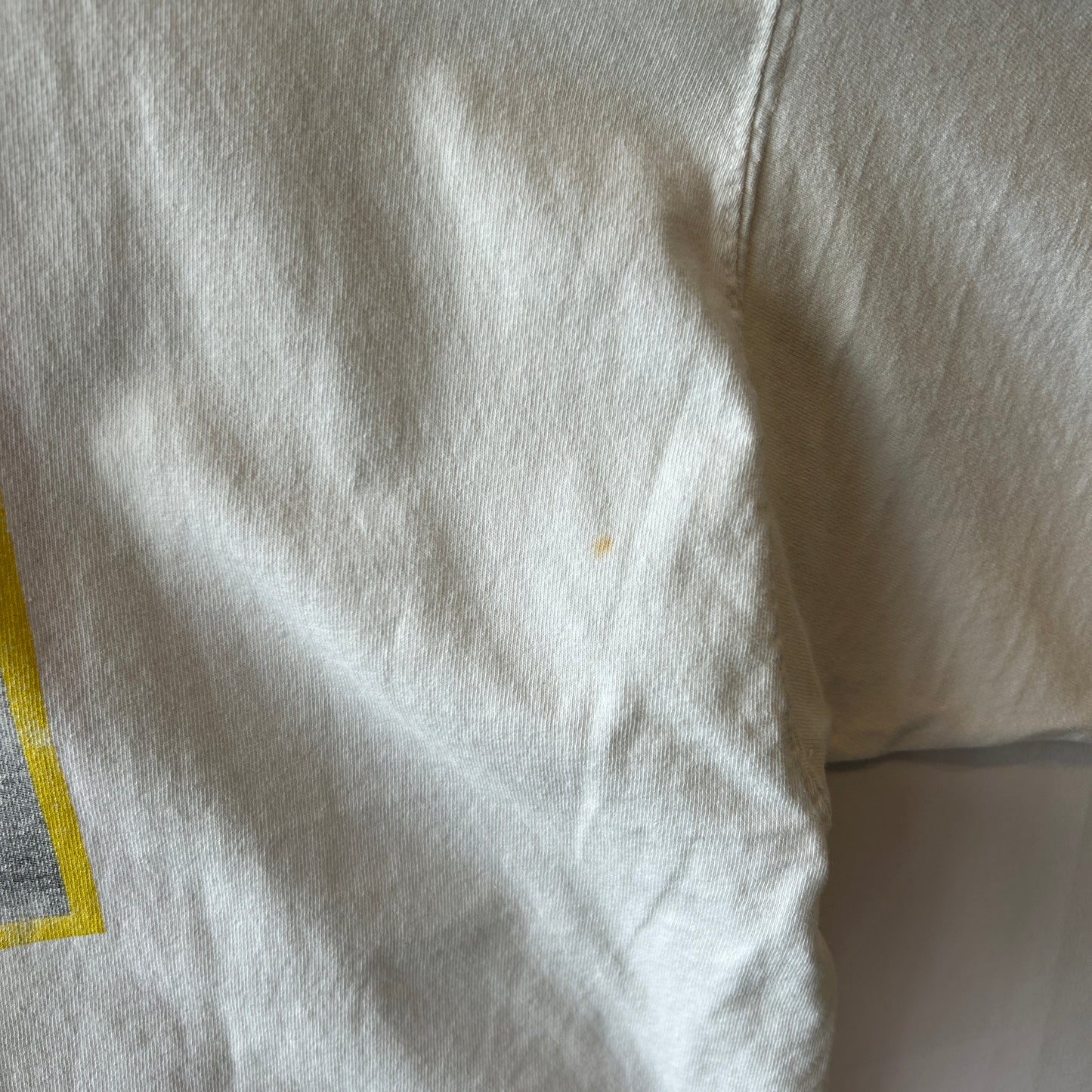 90's~00's Believe it. FUND FOR THE ARTS アートTシャツ 白(XL)/C1265T-SO