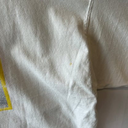 90's~00's Believe it. FUND FOR THE ARTS アートTシャツ 白(XL)/C1265T-SO