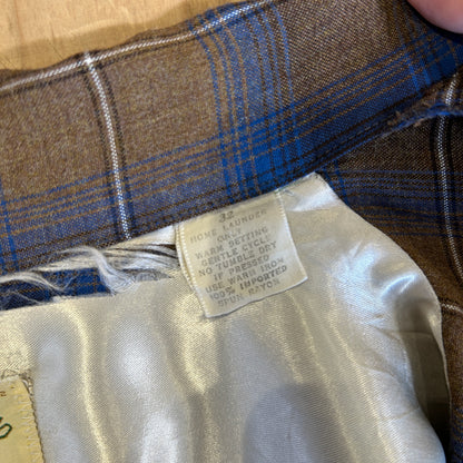 70's Chevella by Arrow レーヨン オンブレチェックシャツ (M)/A9198SH-SO