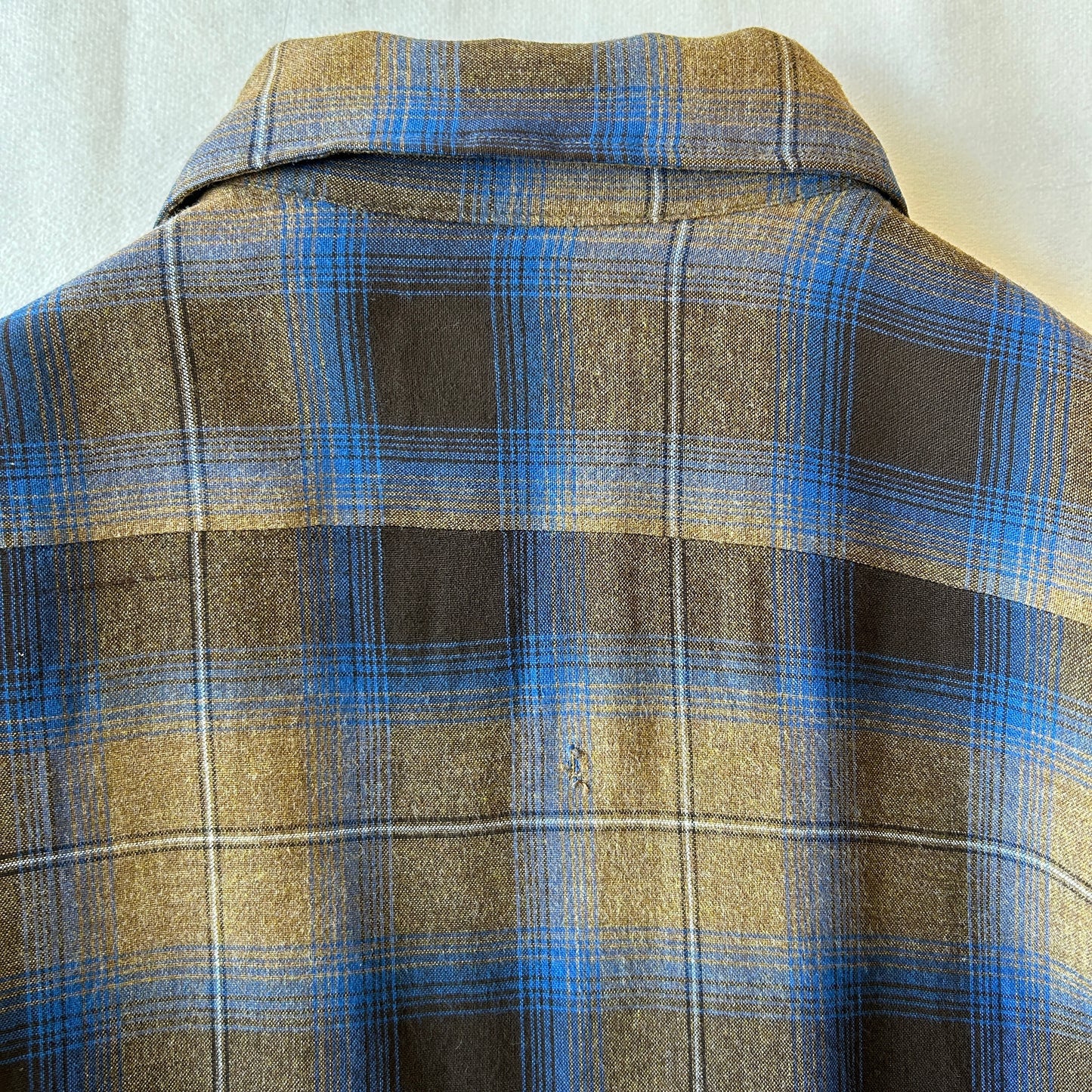 70's Chevella by Arrow レーヨン オンブレチェックシャツ (M)/A9198SH-SO