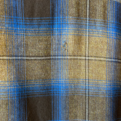 70's Chevella by Arrow レーヨン オンブレチェックシャツ (M)/A9198SH-SO