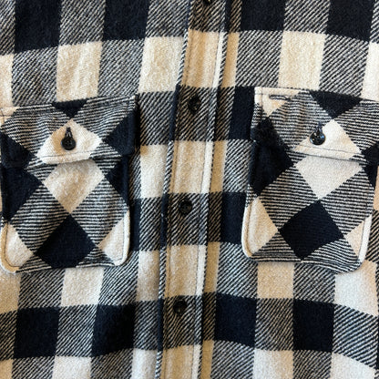 60's PILGRIM ピルグリム バッファローチェックシャツ マチ付き ブロックチェック　/C0626SH-SO