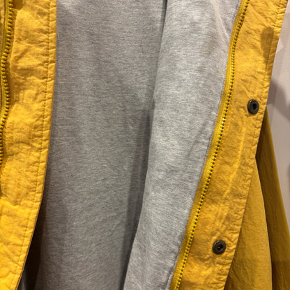 "お客様お問い合わせ商品"90's GAP Nylon × Sweat Varsity Jacket マスタードイエロー (S)/A9881H-SO