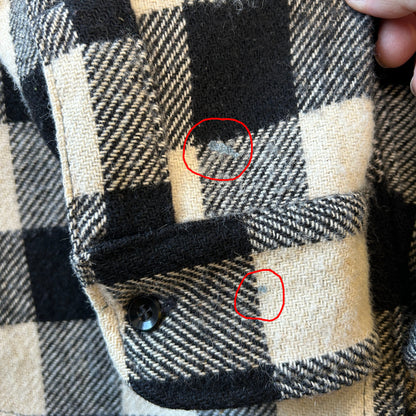 60's PILGRIM ピルグリム バッファローチェックシャツ マチ付き ブロックチェック　/C0626SH-SO